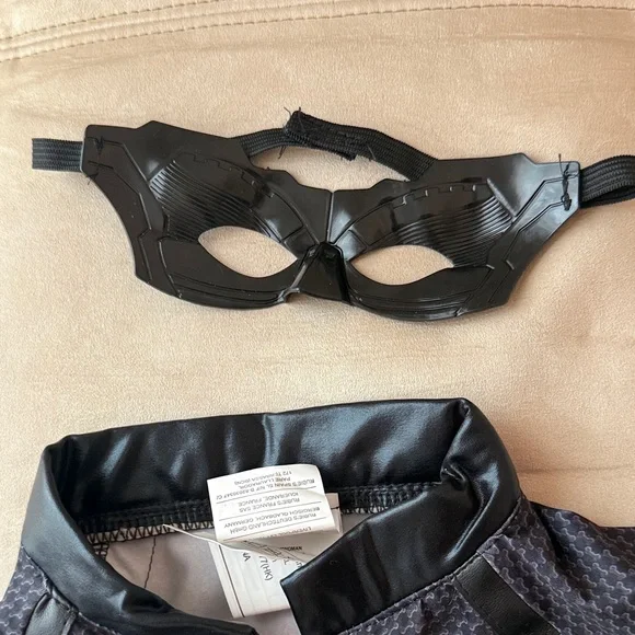 Rubies Dark Knight Trilogy Secret Wishes Cat Woman Suit Girls Size L fits 9/10 - Picture 10 of 10